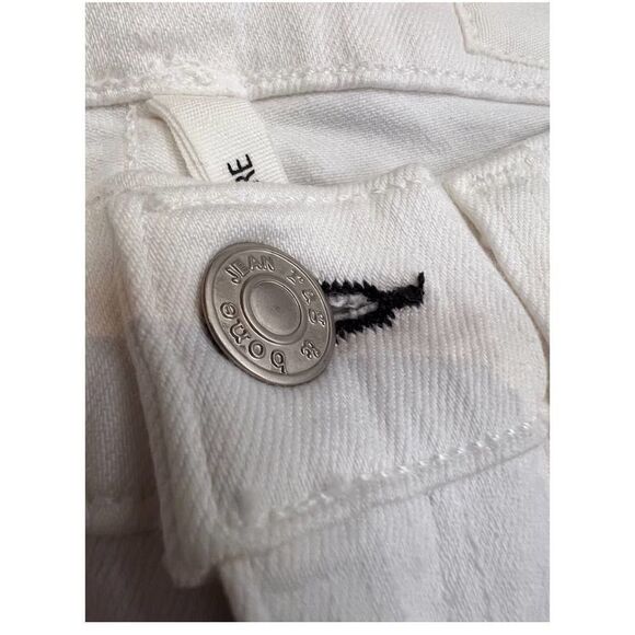 Rag & Bone Bright White Crop Flare Jeans - Picture 9 of 11